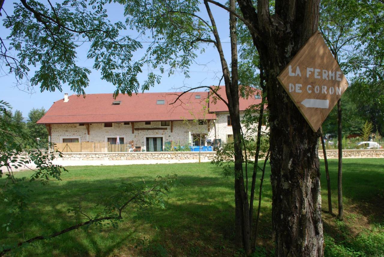 La Ferme De Coron Bed & Breakfast Belley Exterior photo